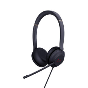 Yealink UH37-DUAL-UC headphones/headset Wired Head-band Office/Call center Black