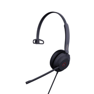 Yealink UH37-MONO-UC headphones/headset Wired Head-band Office/Call center Black