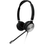 Yealink UH36 Dual Headset Wired Head-band Office/Call center USB Type-A Black, Silver