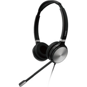 Yealink UH36 Dual Headset Wired Head-band Office/Call center USB Type-A Black, Silver
