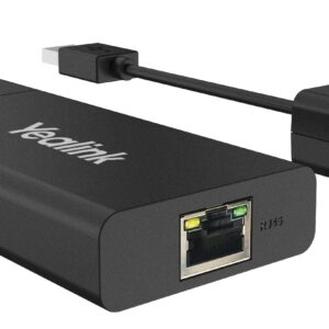 Yealink USB2CAT5E-EXT Network transmitter & receiver Black
