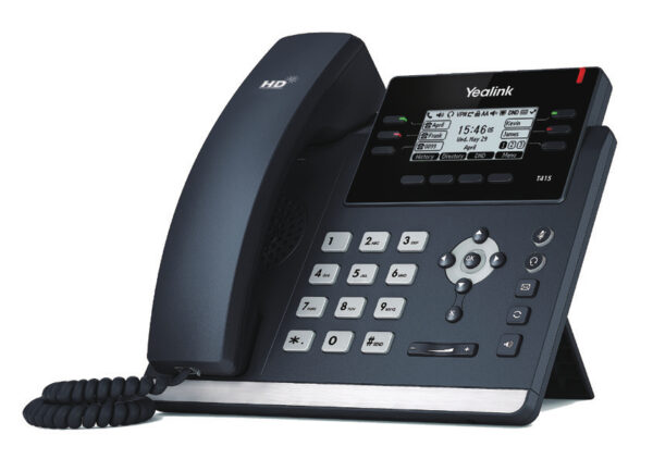 Yealink SIP-T41S IP phone Black 6 lines LCD